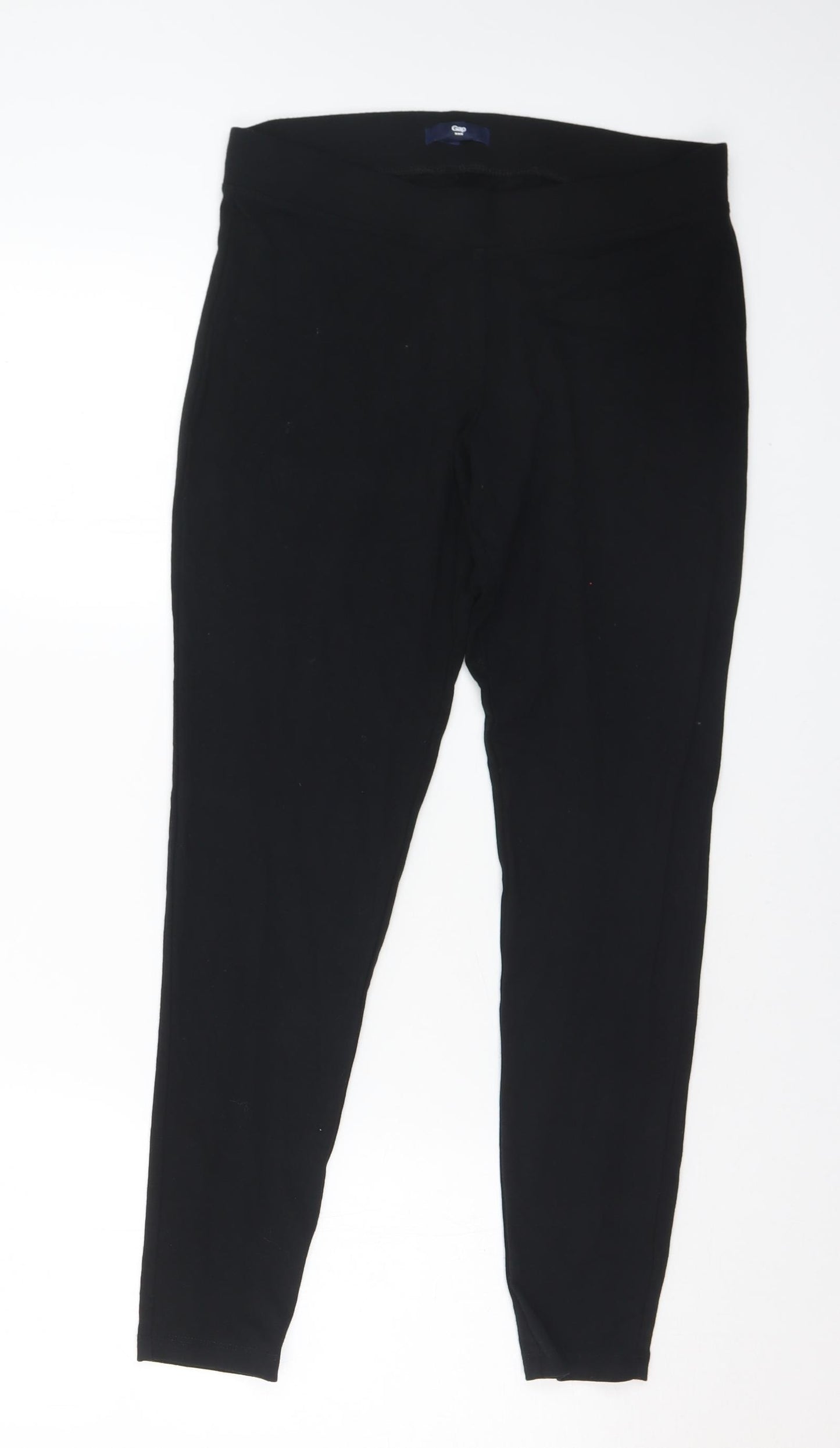 Gap Womens Black Viscose Cropped Leggings Size L L27 in