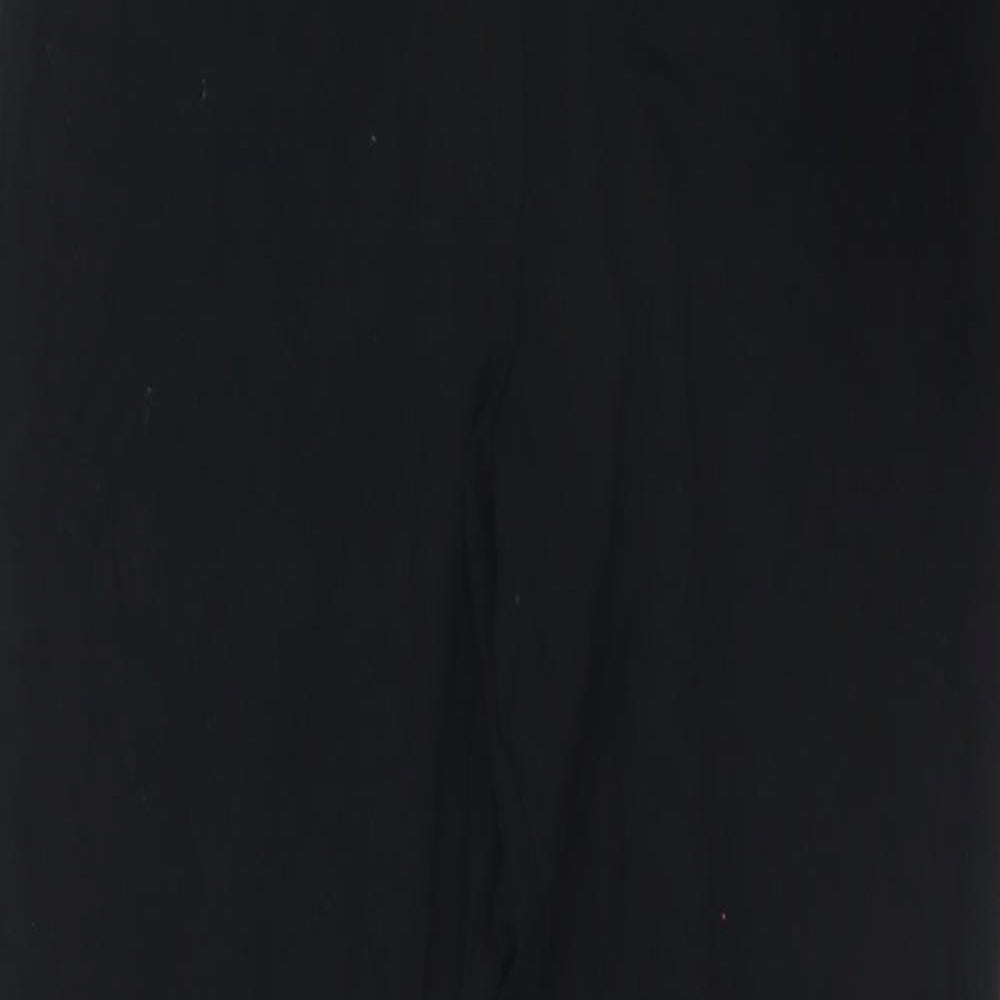 Gap Womens Black Viscose Cropped Leggings Size L L27 in