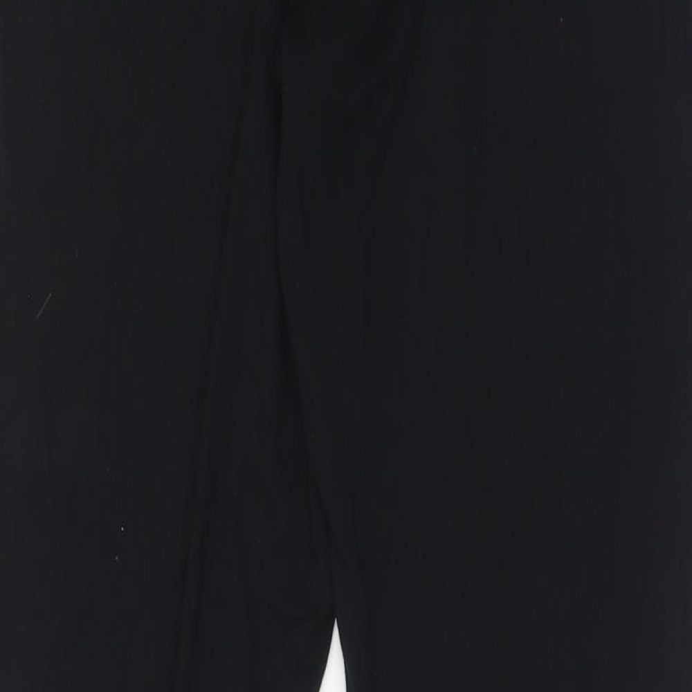 Gap Womens Black Viscose Cropped Leggings Size L L27 in