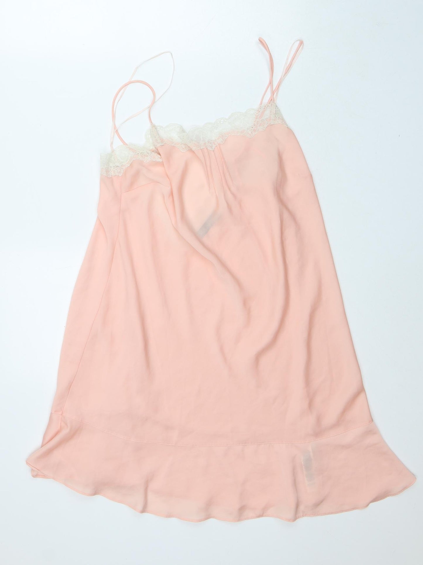 Autograph Womens Pink Polyester Tunic Blouse Size 12 V-Neck