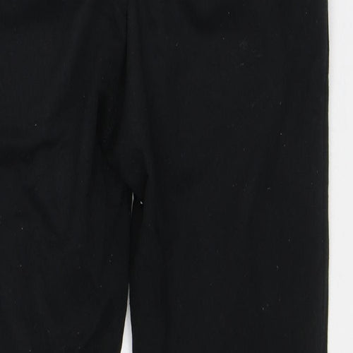Super Model Womens Black Polyester Sweatpants Trousers Size M L26 in Regular