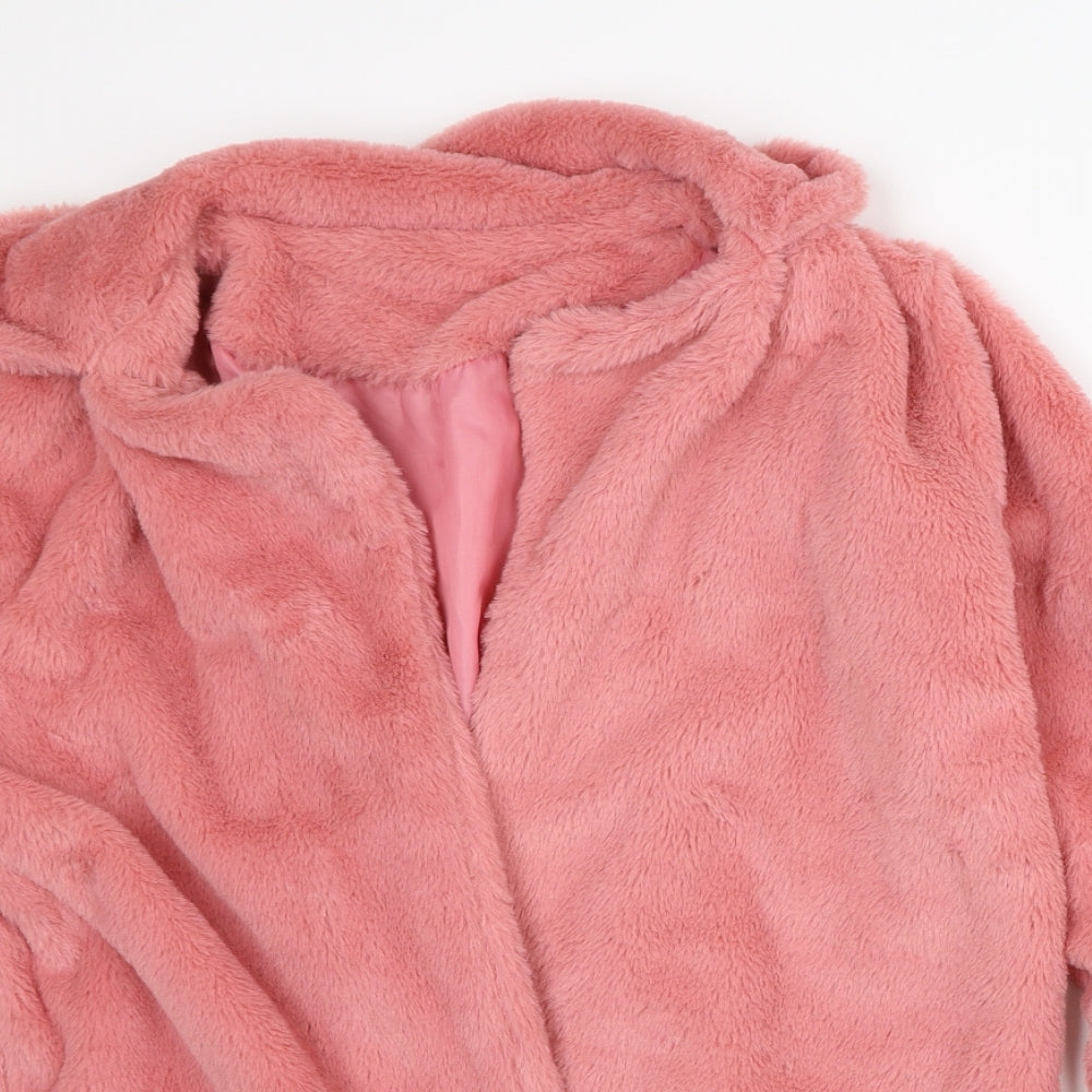 Preworn Womens Ivory Jacket Size XL - Fluffy