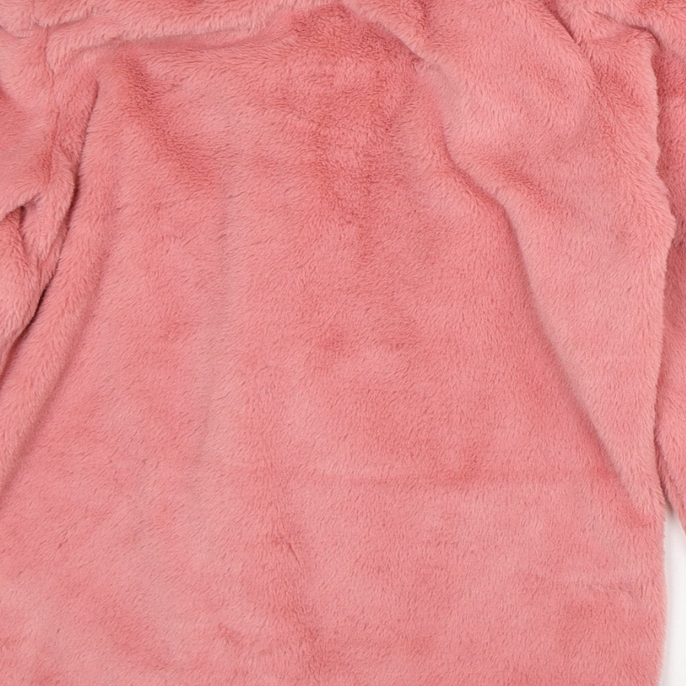 Preworn Womens Ivory Jacket Size XL - Fluffy