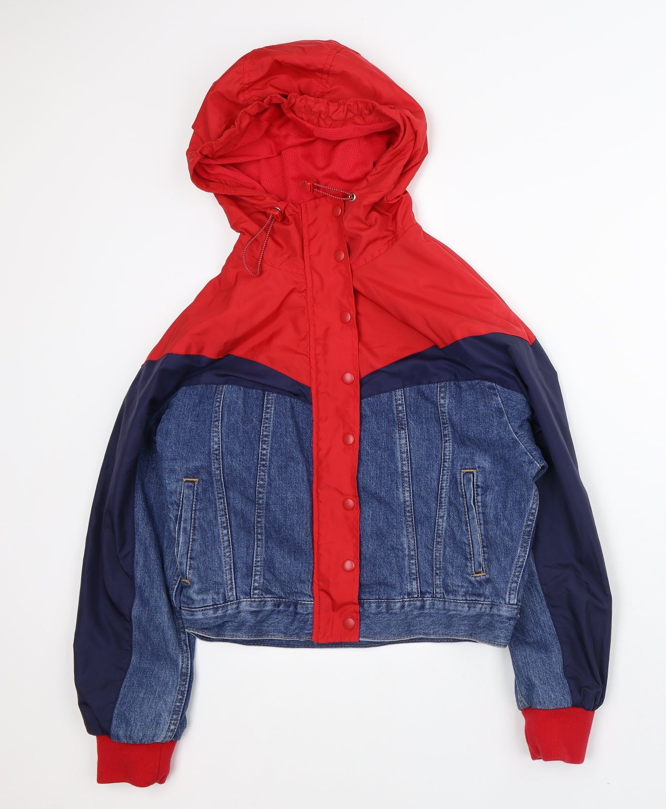 Levi's Mens Multicoloured Striped Jacket Coat Size S