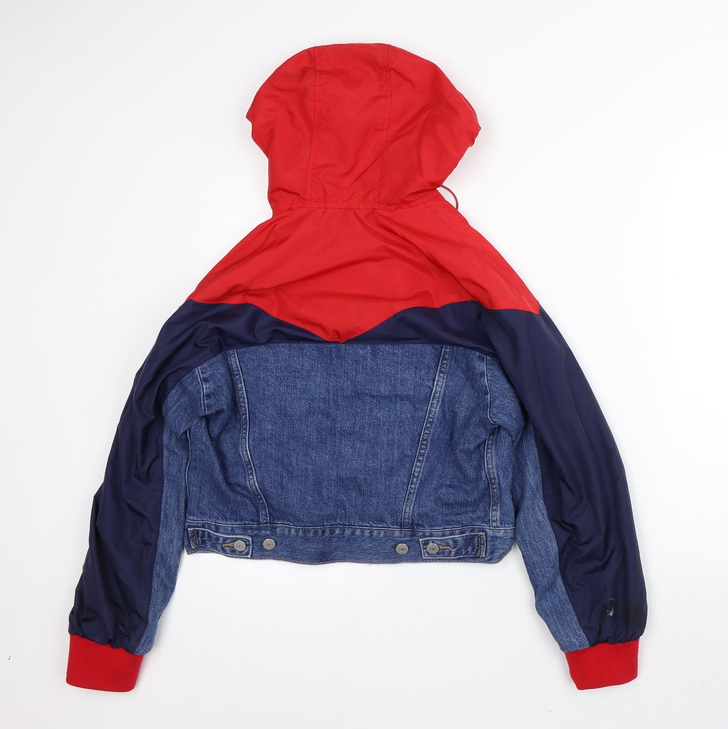 Levi's Mens Multicoloured Striped Jacket Coat Size S