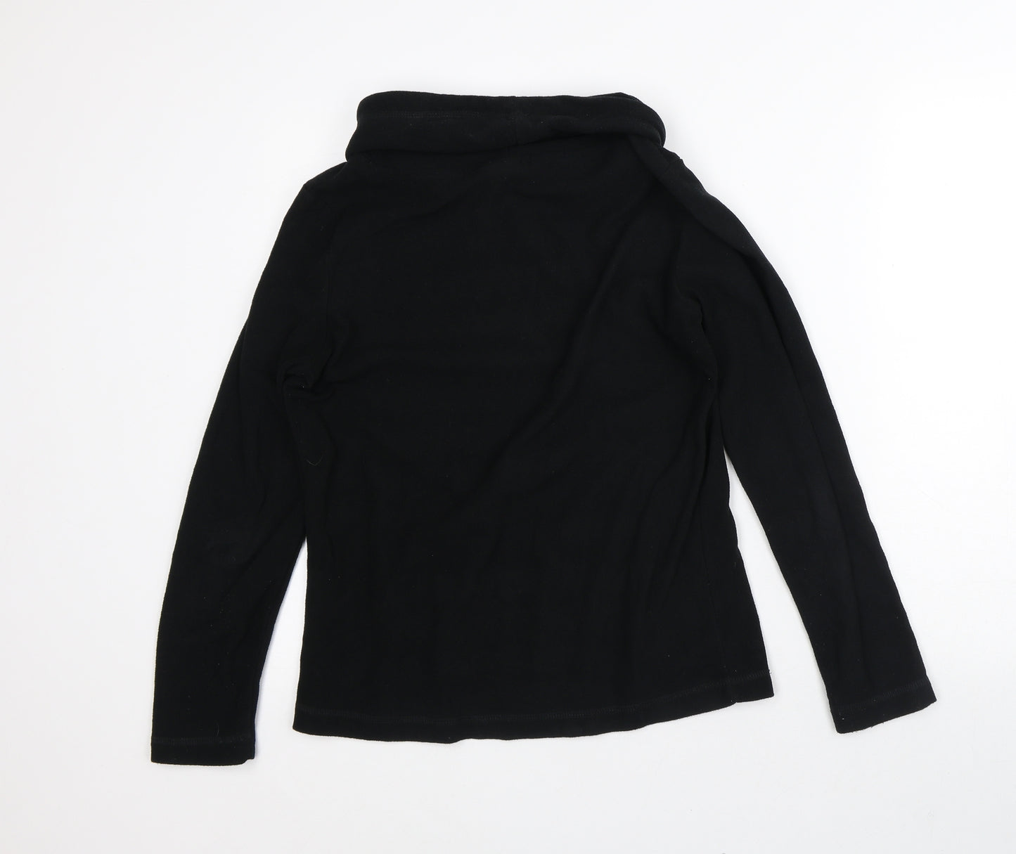 Gelert Womens Black Polyester Pullover Sweatshirt Size 10