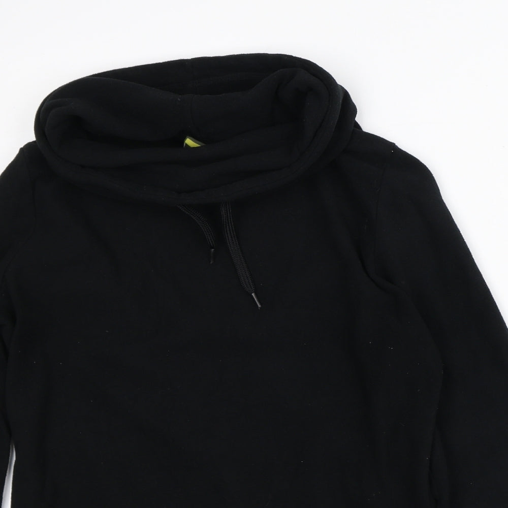 Gelert Womens Black Polyester Pullover Sweatshirt Size 10