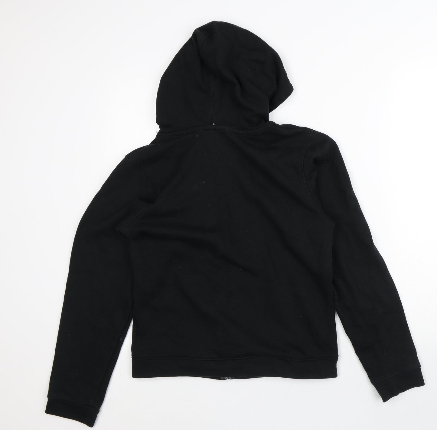 XXR Boys Black Cotton Full Zip Hoodie Size 13-14 Years