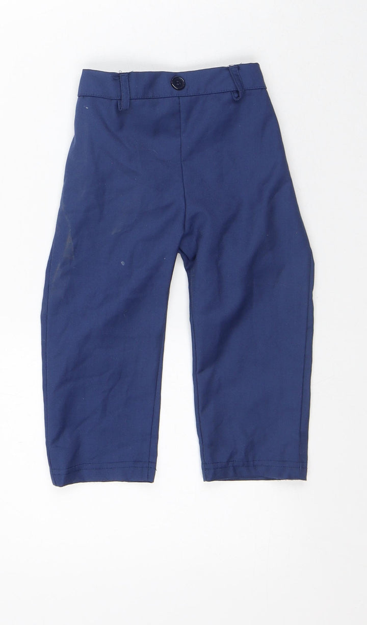 Baby Magic Dress Baby Blue Polyester Capri Trousers Size 9-12 Months