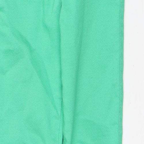 Dunnes Stores Girls Green Cotton Skinny Jeans Size 9 Months Regular