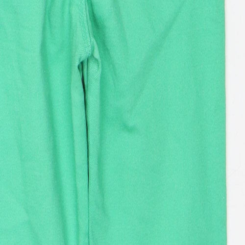 Dunnes Stores Girls Green Cotton Skinny Jeans Size 9 Months Regular