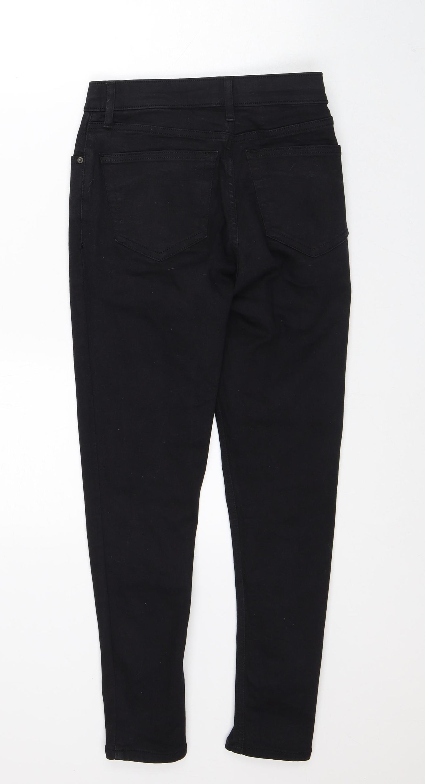 Jamie Womens Black Cotton Skinny Jeans Size 26 in L30 in Slim
