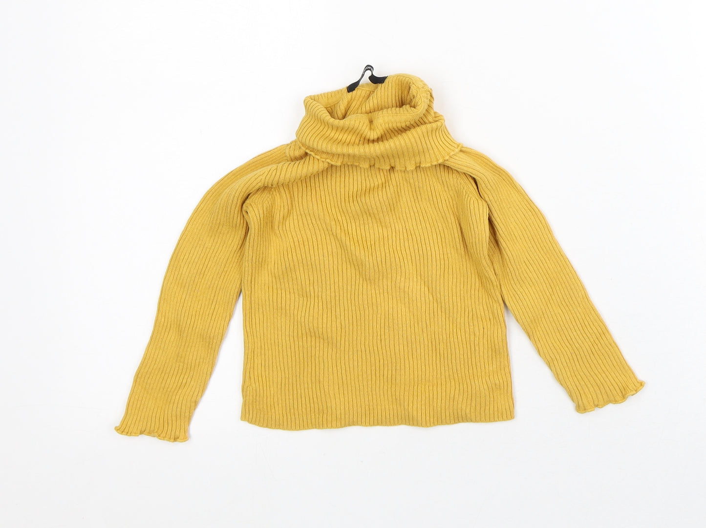 George Baby Yellow Cotton Pullover Jumper Size 18-24 Months