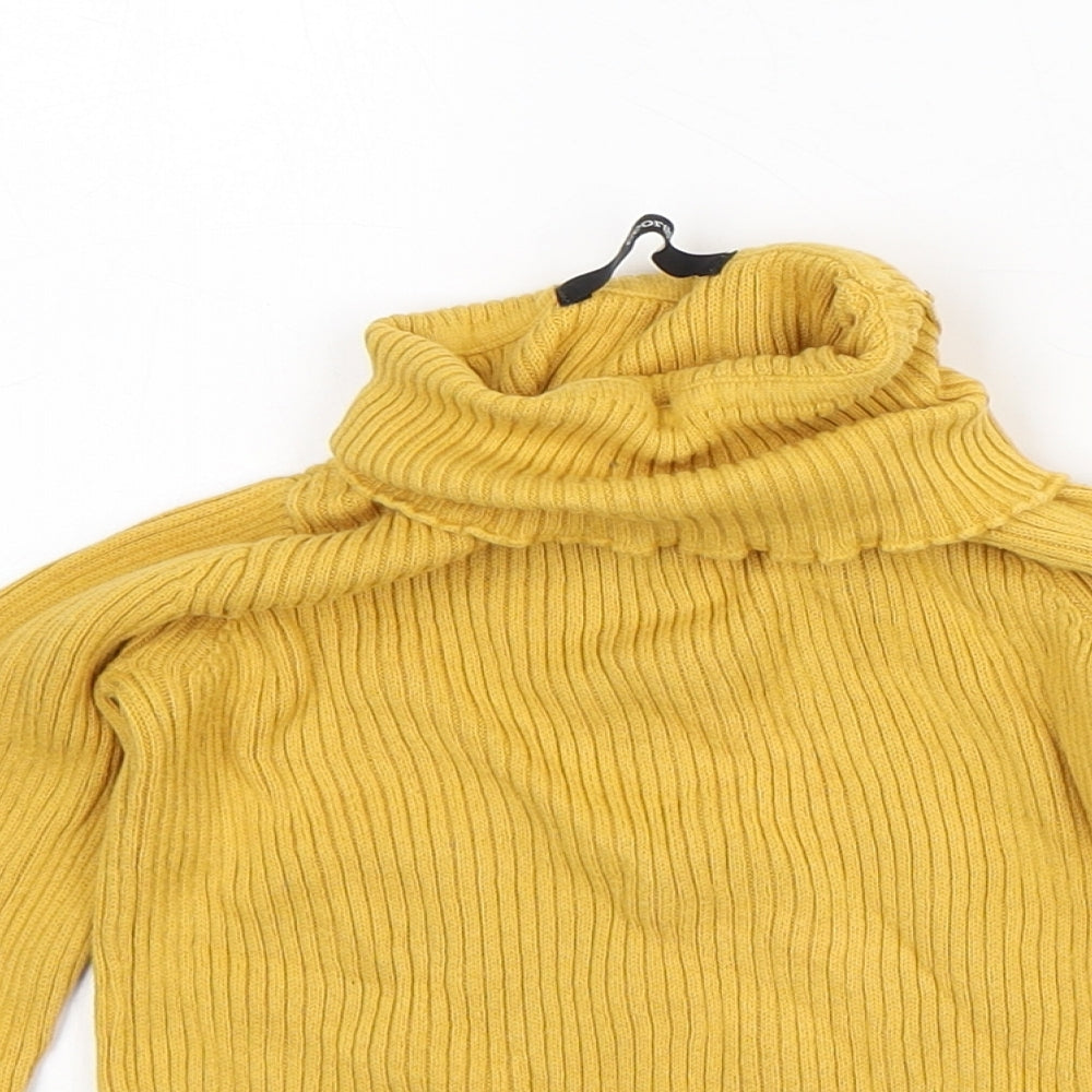 George Baby Yellow Cotton Pullover Jumper Size 18-24 Months