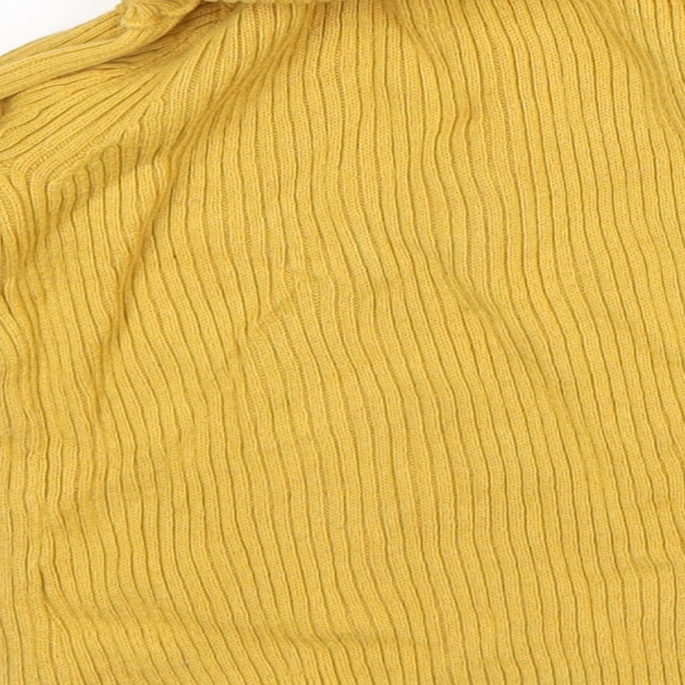 George Baby Yellow Cotton Pullover Jumper Size 18-24 Months