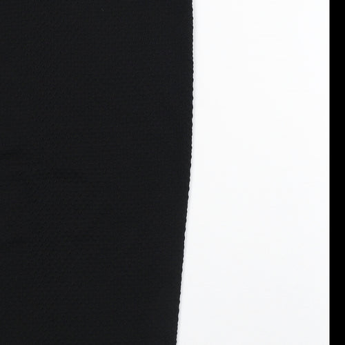 Internacionale Womens Black Geometric Polyester Straight & Pencil Skirt Size 10