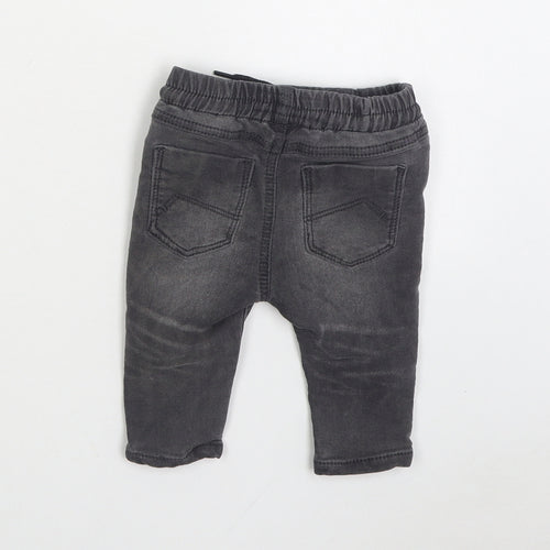 NEXT Boys Grey Cotton Jogger Jeans Size 36 Months