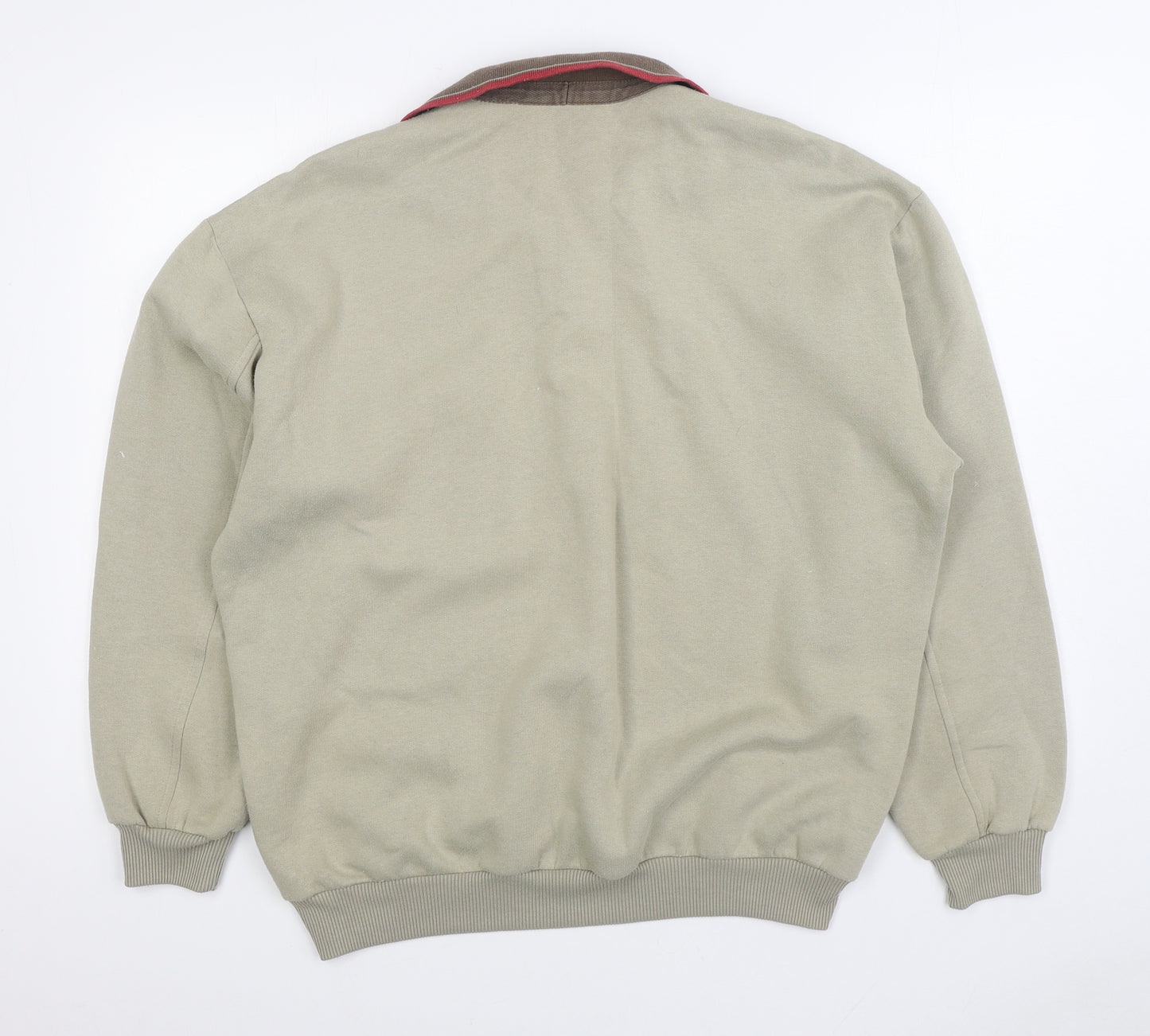Breakaway Womens Beige Cotton Pullover Sweatshirt Size XL Pullover