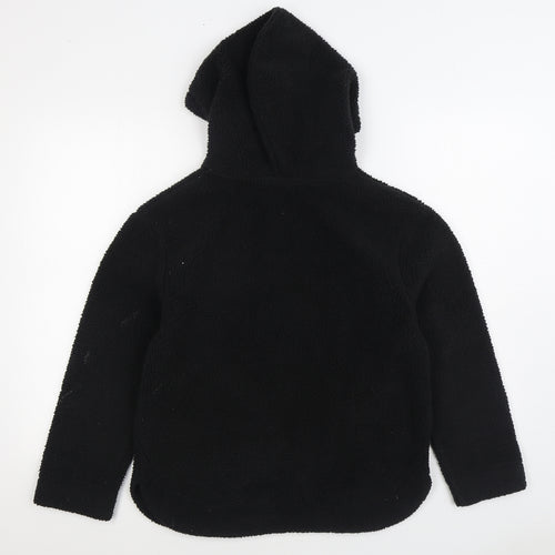 H&M Womens Black Polyester Pullover Hoodie Size XS Pullover