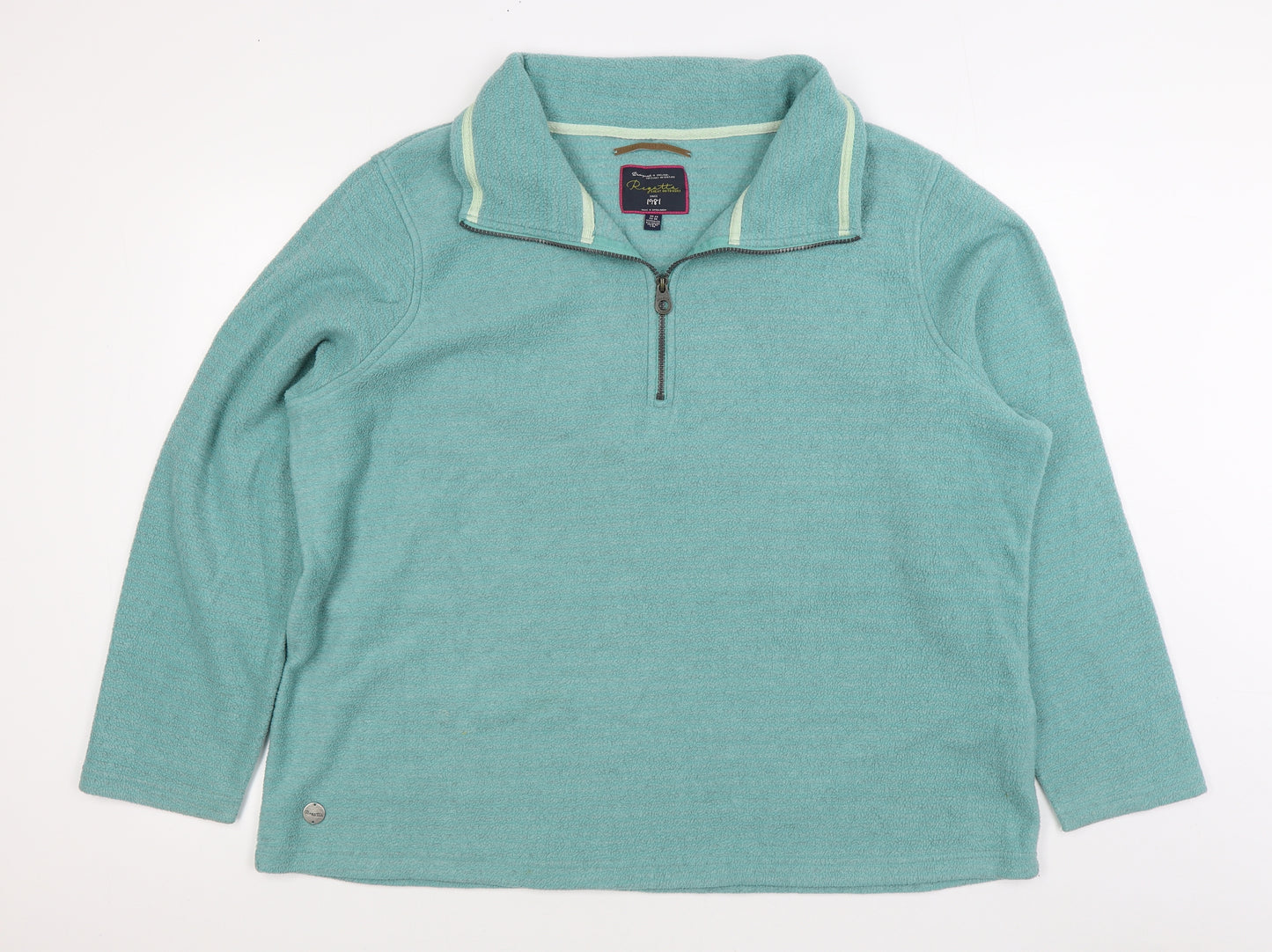 Regatta Womens Green Jacket Size 24 Zip