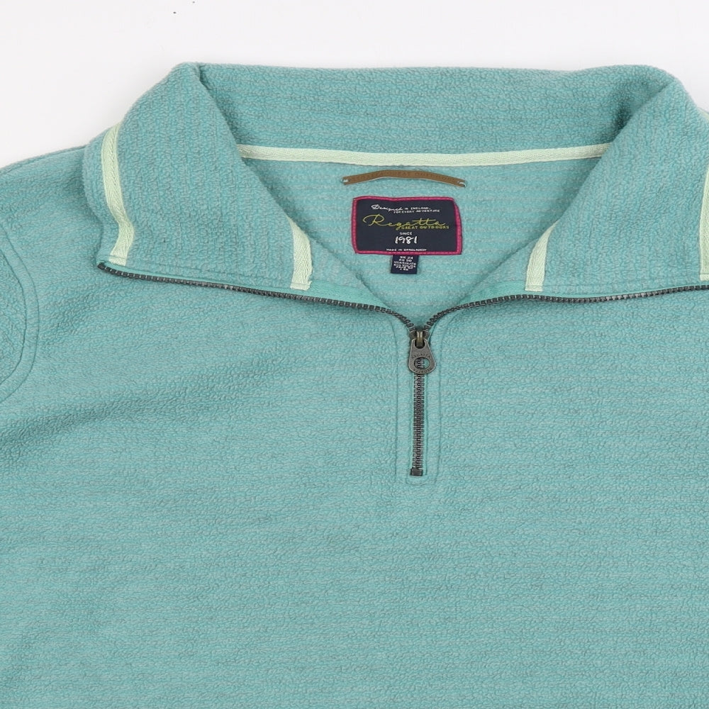 Regatta Womens Green Jacket Size 24 Zip