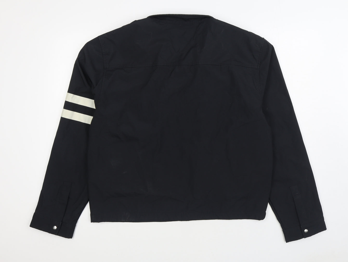 MINI Mens Black Bomber Jacket Jacket Size M Zip