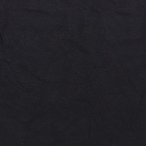 Helly Hansen Mens Black Cotton T-Shirt Size L Round Neck