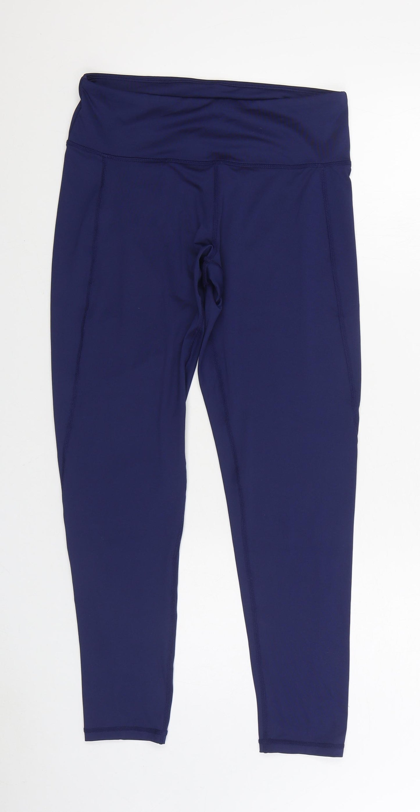 Saxnet Limited Womens Blue Polyester Jogger Leggings Size M L29 in