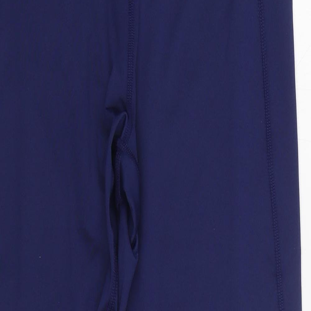 Saxnet Limited Womens Blue Polyester Jogger Leggings Size M L29 in