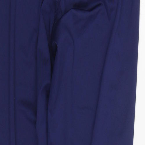Saxnet Limited Womens Blue Polyester Jogger Leggings Size M L29 in