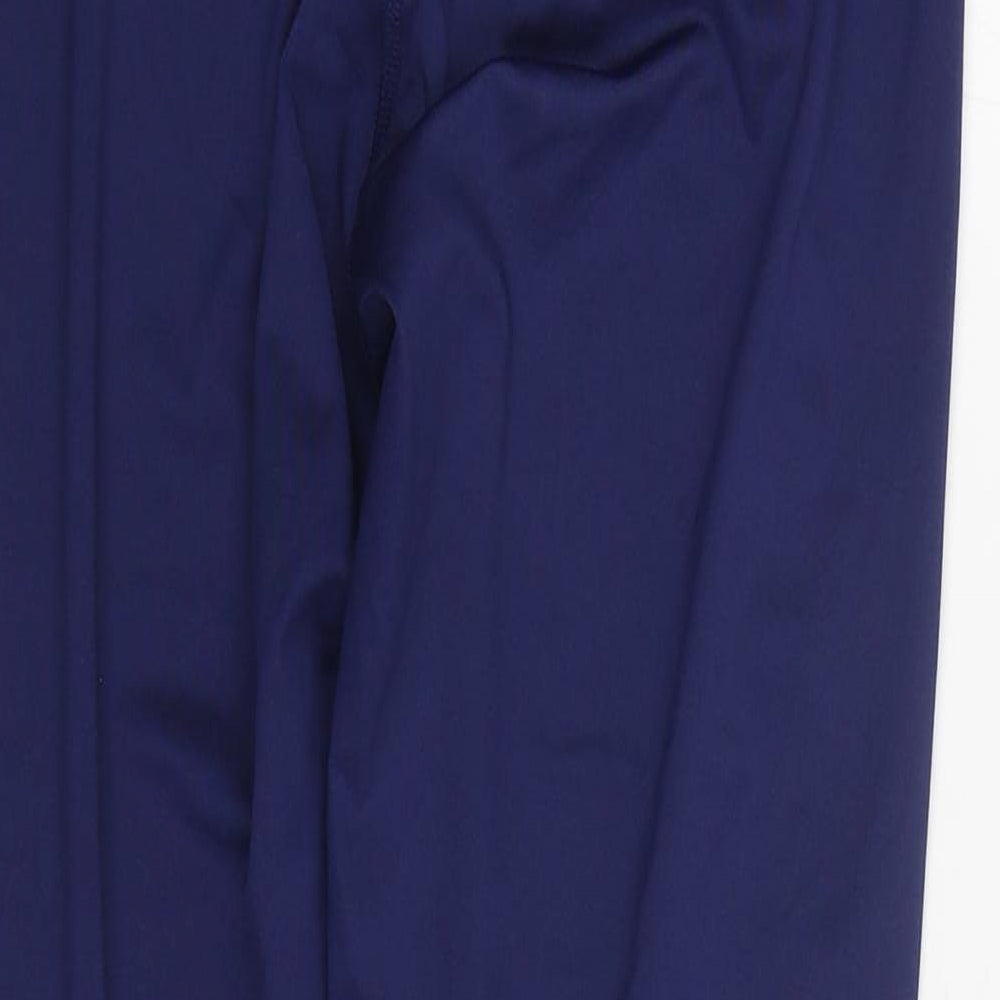 Saxnet Limited Womens Blue Polyester Jogger Leggings Size M L29 in