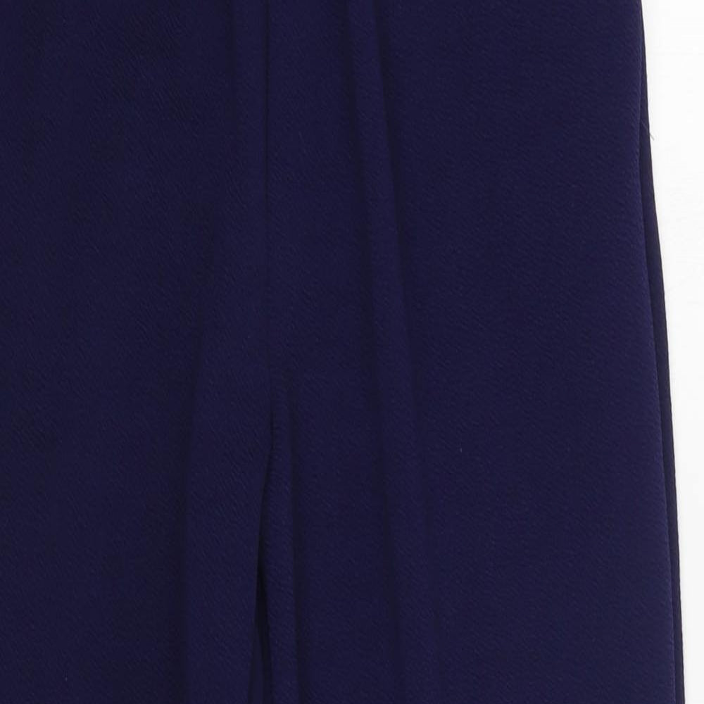 SheIn Womens Blue Polyester Jogger Trousers Size M L28 in Regular