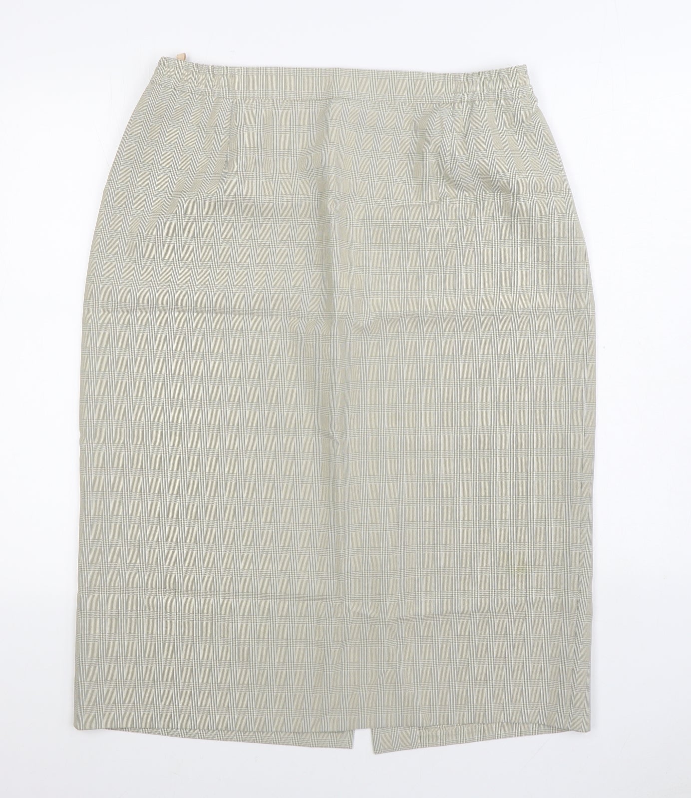 First Avenue Womens Beige Polyester Straight & Pencil Skirt Size 20 Zip