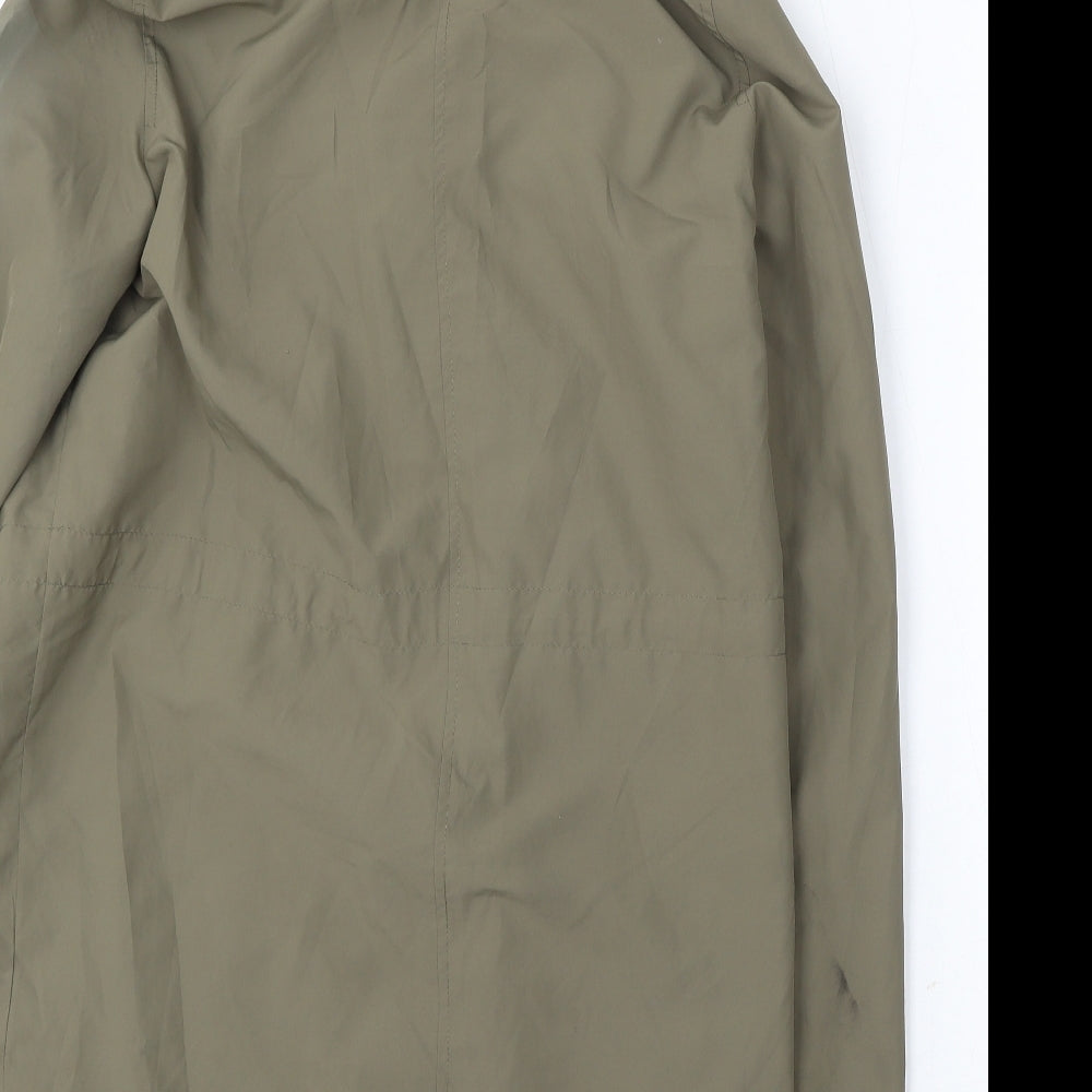 New Look Womens Green Jacket Size 10 Zip