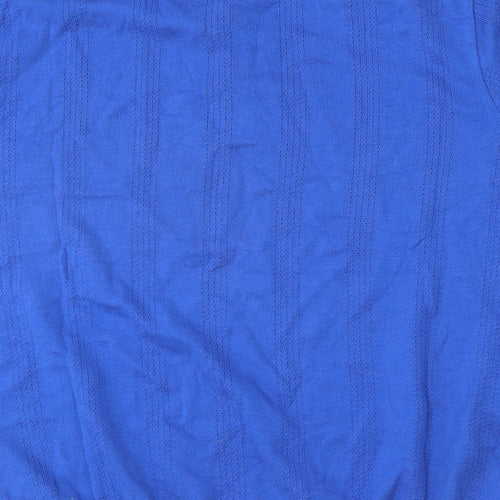 NEXT Womens Blue Cotton Basic Polo Size L Collared