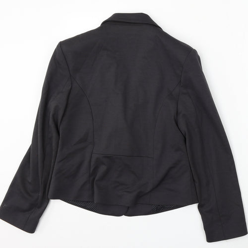 Skopes Womens Black Polyester Jacket Suit Size 10