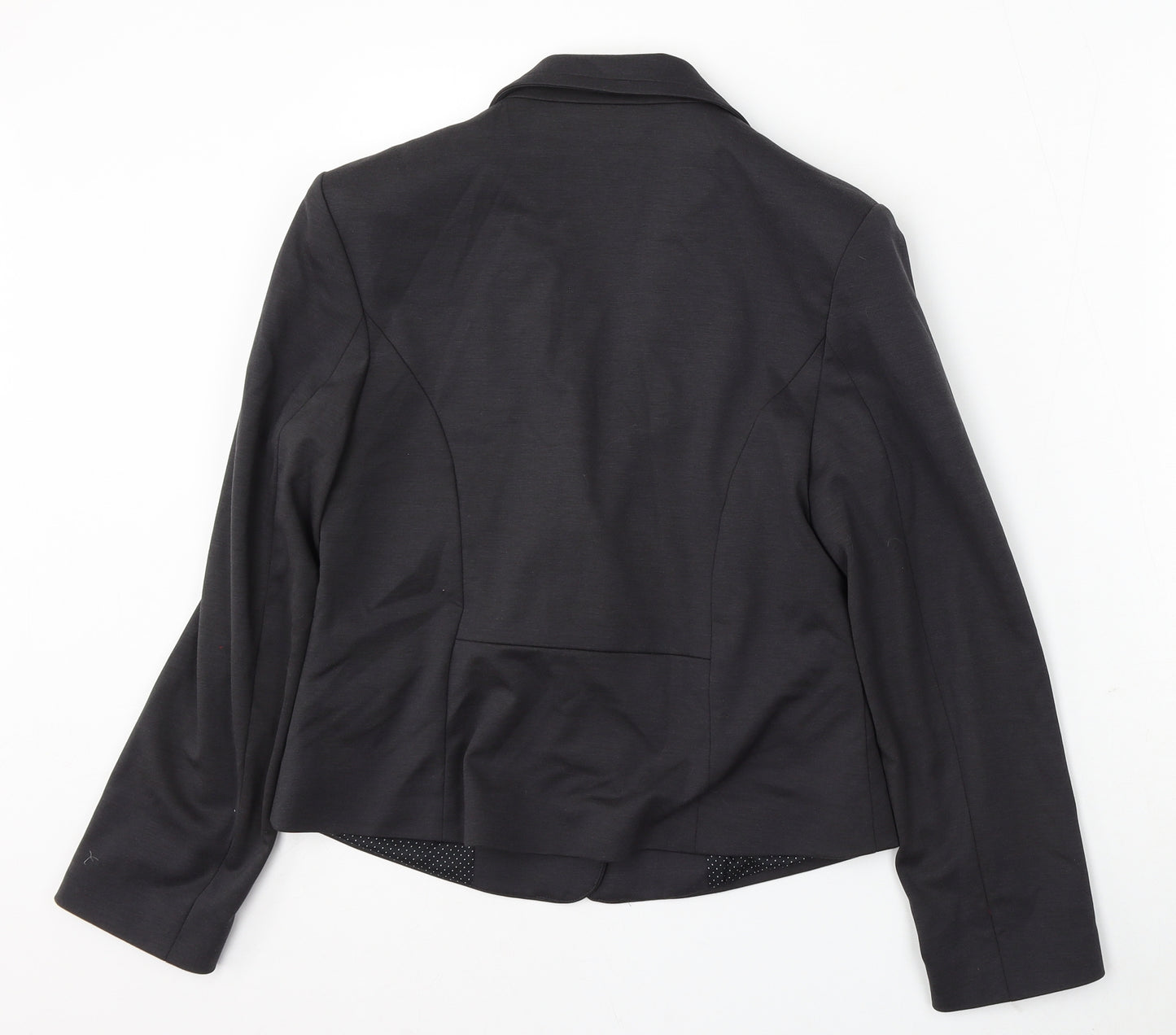 Skopes Womens Black Polyester Jacket Suit Size 10