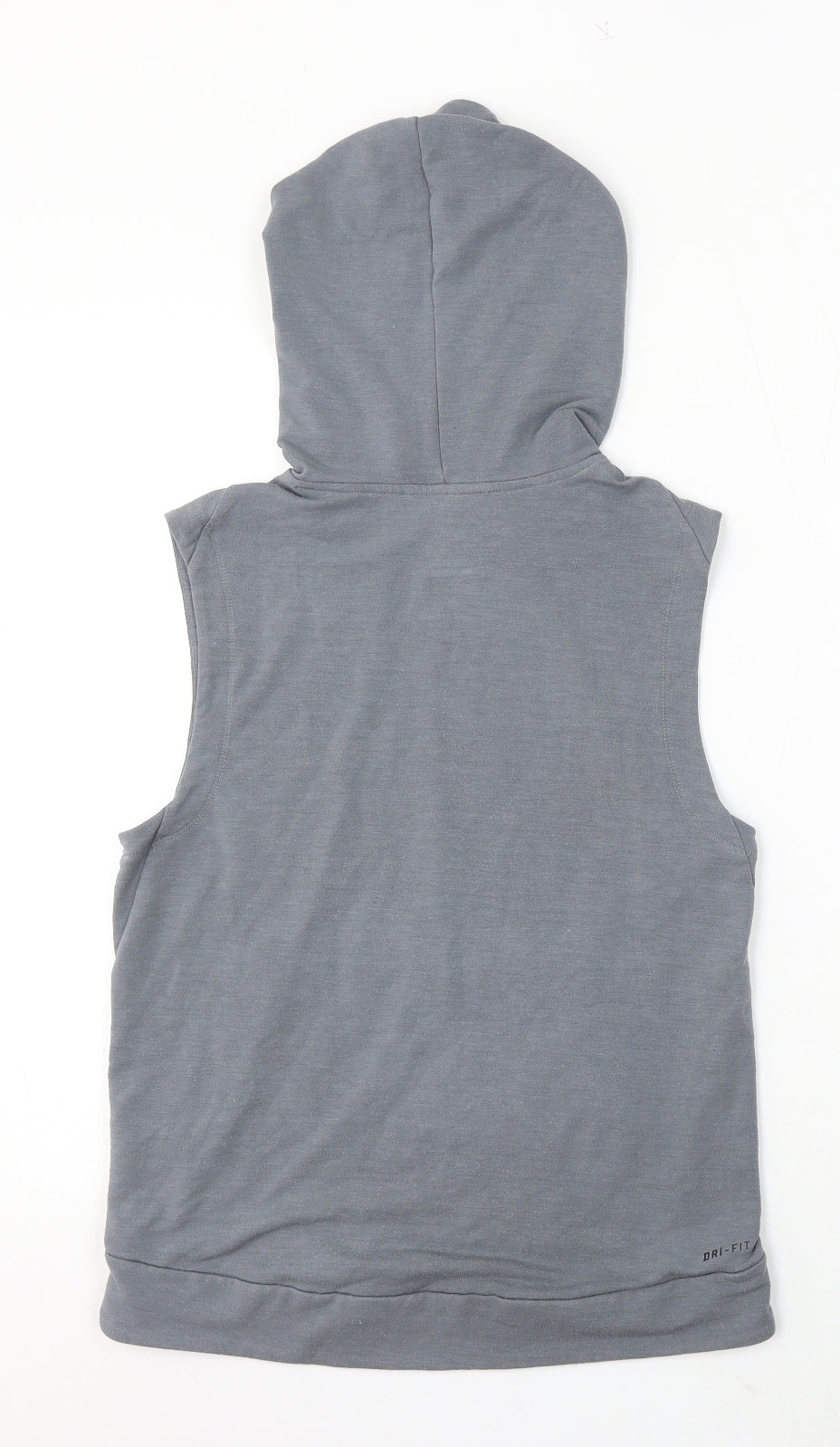 Nike Boys Grey Viscose Pullover Hoodie Size 12-13 Years