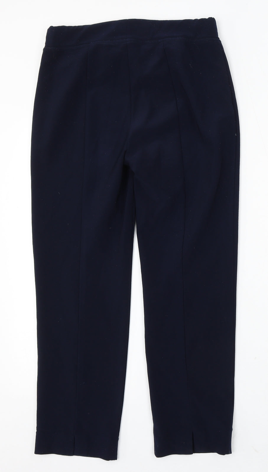 Joseph Ribkoff Womens Blue Polyester Trousers Size 8 L26 in Regular