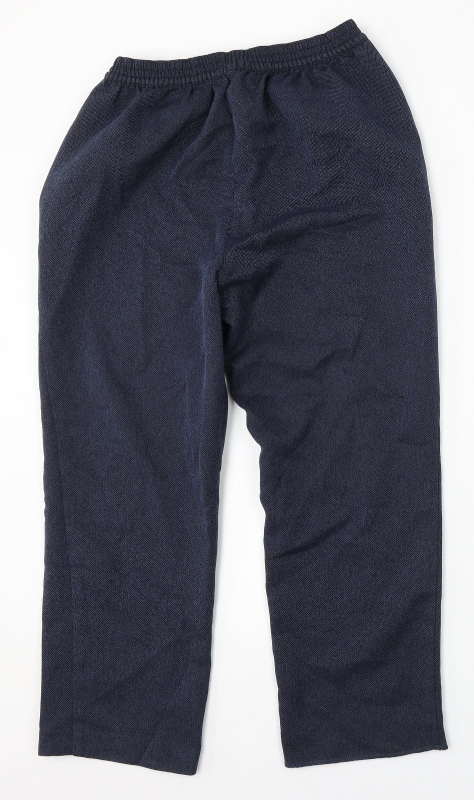 Honor Milburn Womens Blue Polyester Trousers Size 12 L26 in Regular