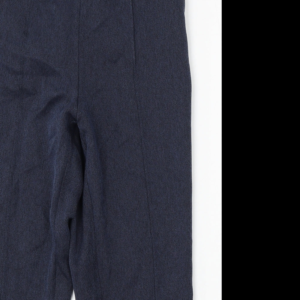 Honor Milburn Womens Blue Polyester Trousers Size 12 L26 in Regular