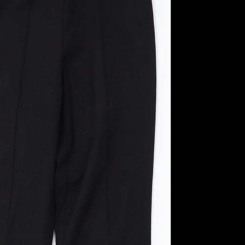 Arista Collection Womens Black Polyester Trousers Size 14 L26 in Regular