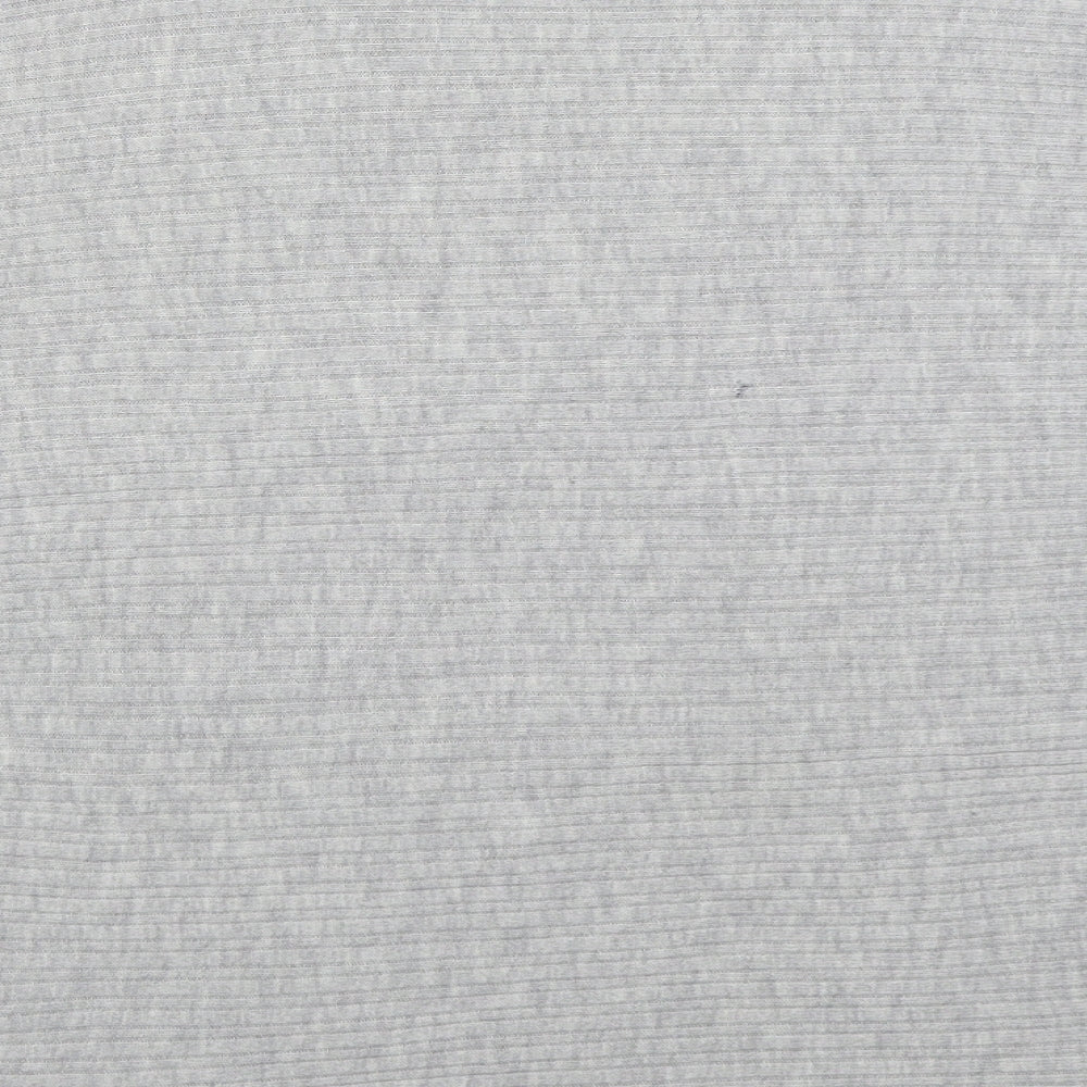 F&F Womens Grey Round Neck Polyester Shrug Jumper Size 12