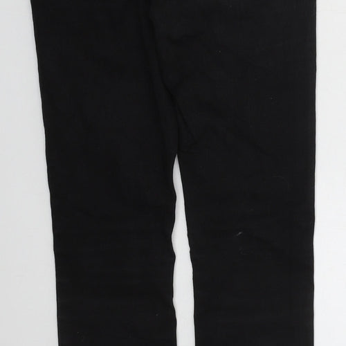 Denim Co Womens Black Cotton Skinny Jeans Size 8 L28 in Regular Button