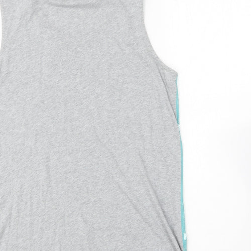 NEXT Womens Blue Cotton Basic T-Shirt Size 12 Round Neck