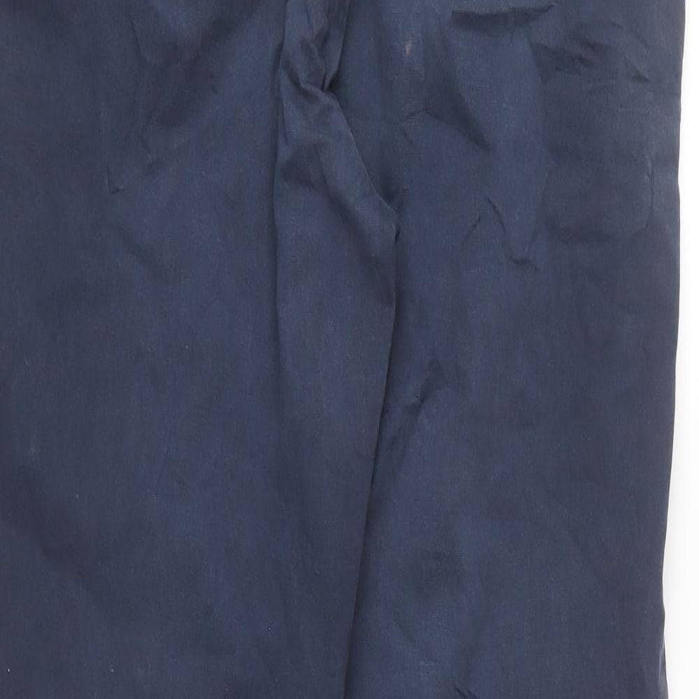 Tommy Hilfiger Mens Blue Cotton Chino Trousers Size 33 in L32 in Regular