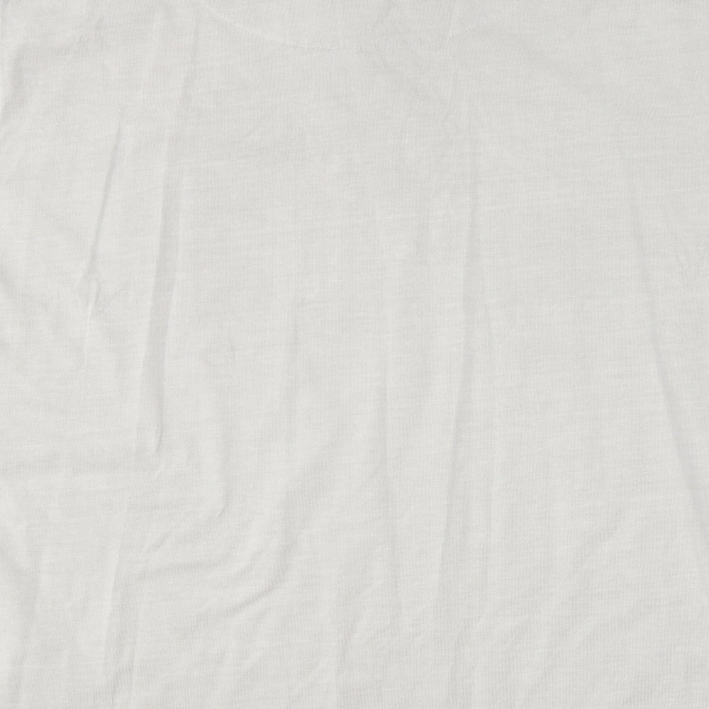 Blue Harbour Mens Grey Cotton T-Shirt Size 2XL Collared