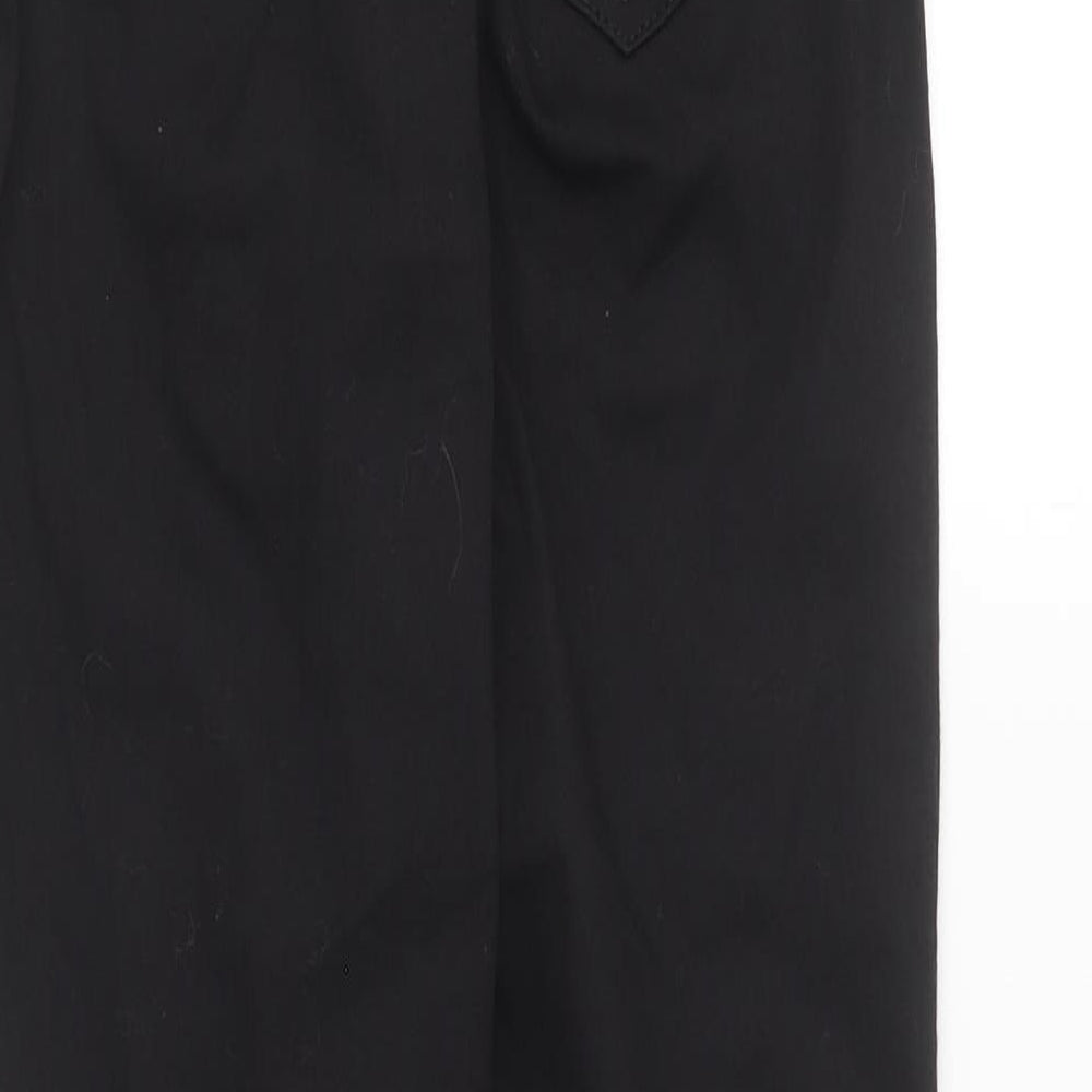 White Stuff Womens Black Cotton Jegging Leggings Size 12 L28 in