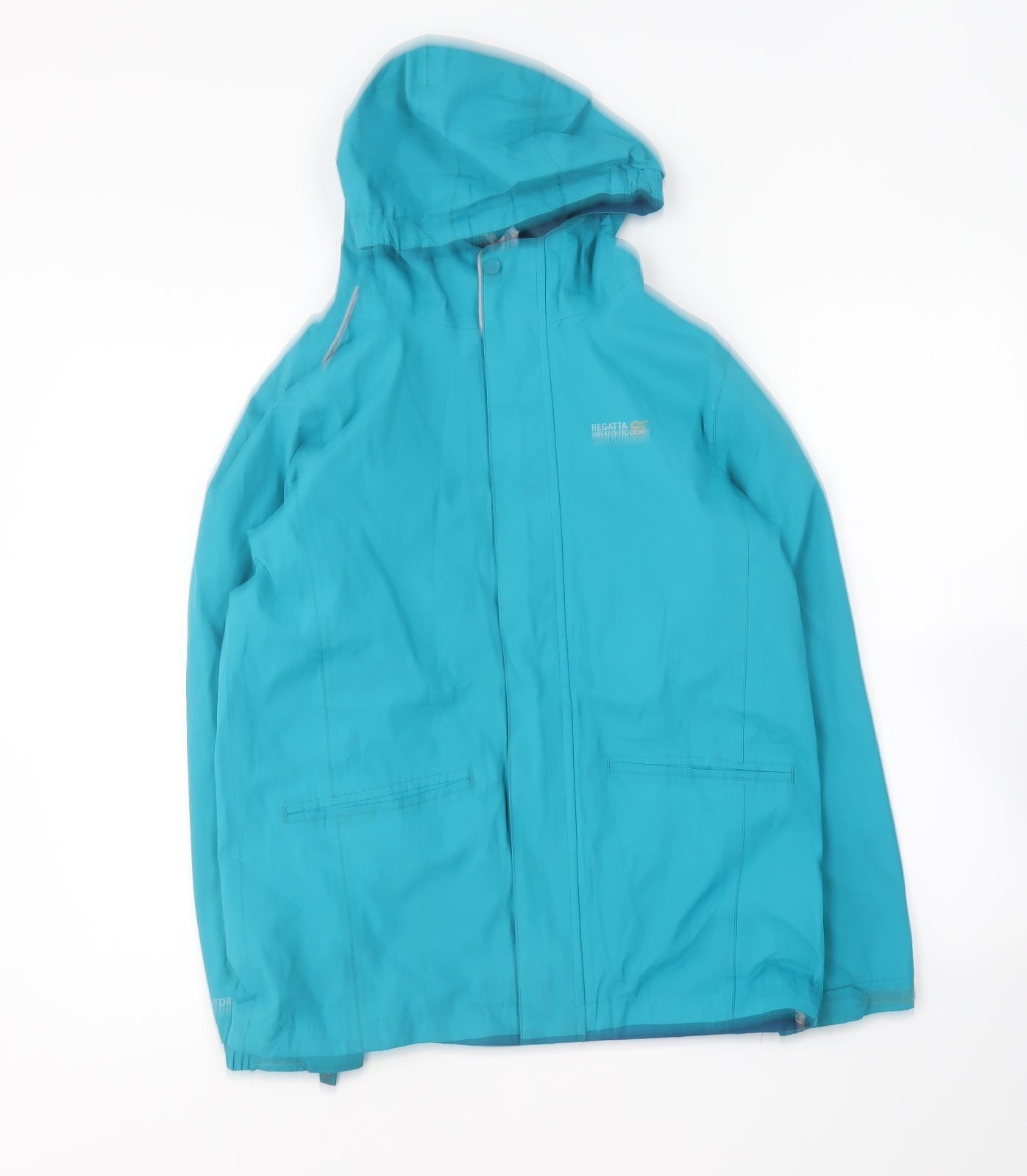 Regatta Womens Blue Rain Coat Coat Size 12