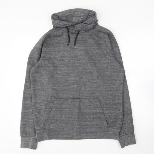 H&M Womens Grey Roll Neck Polyester Pullover Jumper Size M